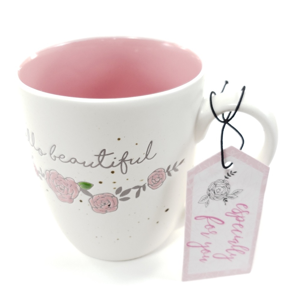 Hello Beautiful Ceramic Coffee Tea Mug - Picture 5 of 7